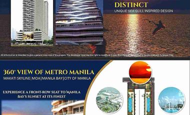 Spacious 2BR Condo Unit For Sale with Manila Bay view in Coast Residences Roxas Blvd