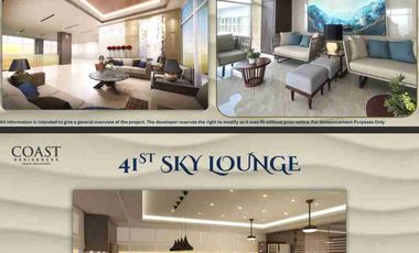 Spacious 2BR Condo Unit For Sale with Manila Bay view in Coast Residences Roxas Blvd