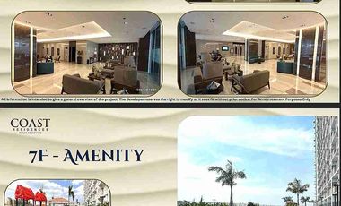 Spacious 2BR Condo Unit For Sale with Manila Bay view in Coast Residences Roxas Blvd