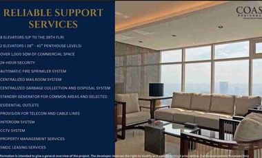 Spacious 2BR Condo Unit For Sale with Manila Bay view in Coast Residences Roxas Blvd