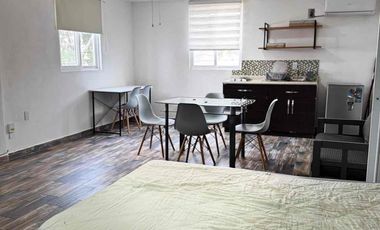 RENTO ESTUDIO AMUEBLADO POR GRAN PLAZA