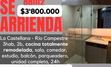 APARTAMENTO EN ARRIENDO LAURELES - LA CASTELLANA
