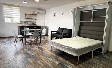 RENTO ESTUDIO AMUEBLADO POR LA GRAN PLAZA