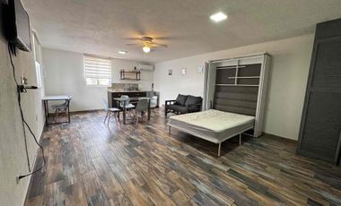 RENTO ESTUDIO AMUEBLADO POR LA GRAN PLAZA