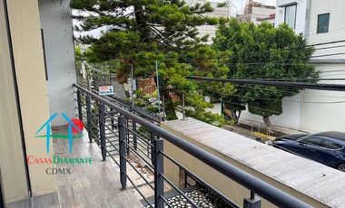 Casa en Renta en CDMX con Rooftop y Family Room