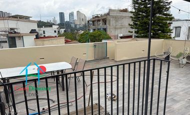 Casa en Renta en CDMX con Rooftop y Family Room