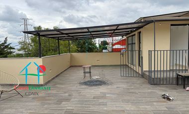 Casa en Renta en CDMX con Rooftop y Family Room