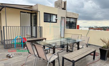 Casa en Renta en CDMX con Rooftop y Family Room