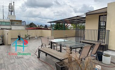 Casa en Renta en CDMX con Rooftop y Family Room