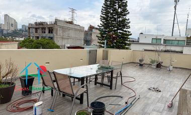 Casa en Renta en CDMX con Rooftop y Family Room
