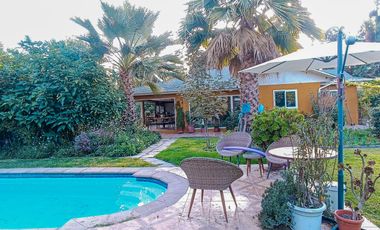 ESTUPENDA PARCELA CON CASA CERCANA A LA RUTA 68 SECTOR LOLENCO