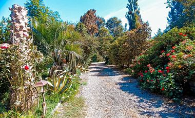 ESTUPENDA PARCELA CON CASA CERCANA A LA RUTA 68 SECTOR LOLENCO