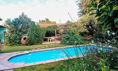 ESTUPENDA PARCELA CON CASA CERCANA A LA RUTA 68 SECTOR LOLENCO