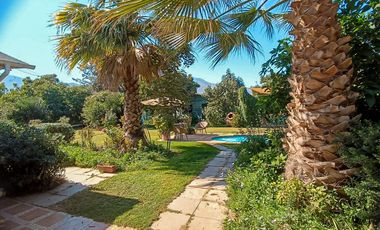 ESTUPENDA PARCELA CON CASA CERCANA A LA RUTA 68 SECTOR LOLENCO