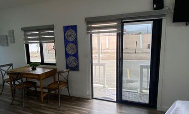 Estudio amueblado en renta | Vista al mar y seguridad 24/7 | El Sauzal, Ensenada