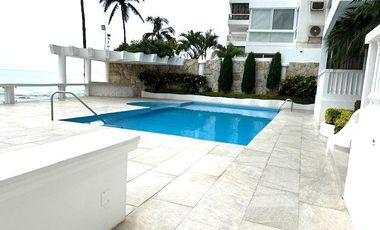 HERMOSO DEPARTAMENTO EN VENTA FRENTE AL MAR EN SALINAS