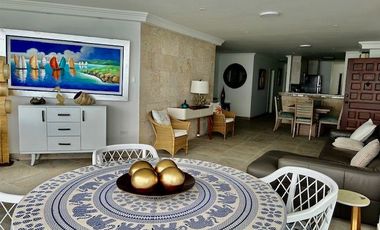 HERMOSO DEPARTAMENTO EN VENTA FRENTE AL MAR EN SALINAS