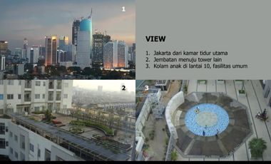 Dijual Apartemen Cosmo Mansion 2 Bedroom Size 87  Furnished