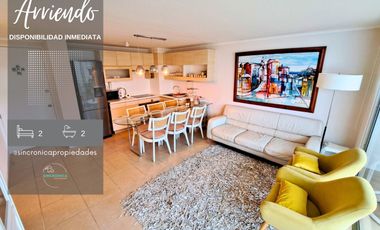 Sincrónica Propiedades Arrienda Hermoso departamento en laguna Bahía, Algarrobo