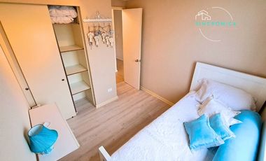 Sincrónica Propiedades Arrienda Hermoso departamento en laguna Bahía, Algarrobo