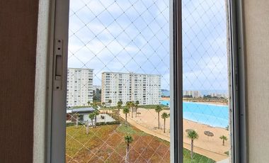Sincrónica Propiedades Arrienda Hermoso departamento en laguna Bahía, Algarrobo