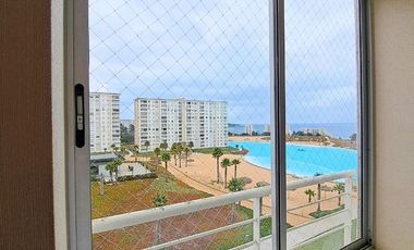 Sincrónica Propiedades Arrienda Hermoso departamento en laguna Bahía, Algarrobo