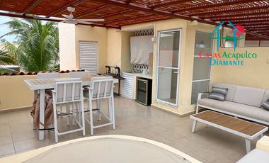 Casa en Venta en Terrasol Acapulco con Roof Garden y Jacuzzi