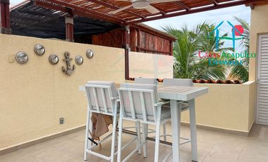 Casa en Venta en Terrasol Acapulco con Roof Garden y Jacuzzi