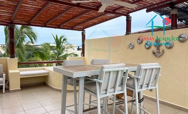 Casa en Venta en Terrasol Acapulco con Roof Garden y Jacuzzi