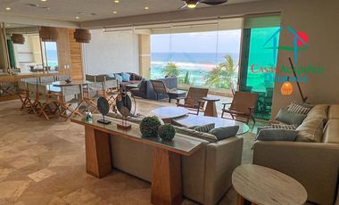 Departamento de Lujo con Vista al Mar y Terraza Privada