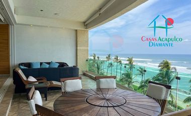 Departamento de Lujo con Vista al Mar y Terraza Privada
