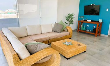 CASA DE PLAYA EN VENTA US$ 215,000, PLAYA LA HONDA KM 124  PAN SUR