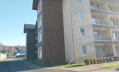 Pucón, buena oferta venta depto. sin muebles, excelente ubicación