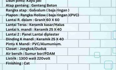 RUMAH SELANGKAH KE TERMINAL PILANGSARI DI PILANGSARI SRAGEN