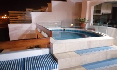 VENDO / ALQUILO, Casa de Playa en Las Lagunas de Puerto Viejo Km.70.5 Panam. Sur