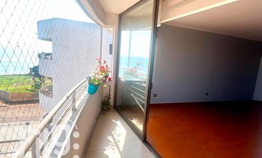 OPORTUNIDAD VENTA DEPARTAMENTO CON VISTA AL MAR, BAJO VALOR TASACIÓN