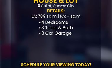 For Sale: House and Lot in Culiat Tandang Sora, Quezon City