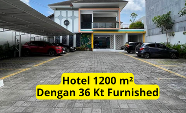 Hotel Dijual Jogja Luas Dengan 38 Kamar