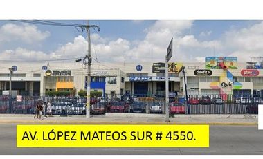 BODEGA DE 1,516 M2 EN AV. LÓPEZ MATEOS SUR CASI CRUCE CON PERIFÉRICO EN CONJUNTO INDUSTRIAL PRIVADO