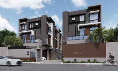 3-Storey Compound Type Townhouse in San Juan City near LRT-2 Gilmore Station and Broadway Centrum