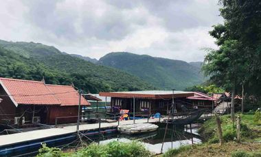 🌊✨ Business for Sale: 32-Room Floating Resort on the River Kwai, Only 16 Million Baht!! ✨🌊
