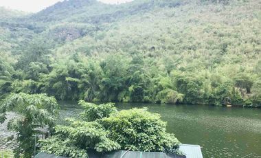 🏡 Luxury Riverside Home for Sale on the River Kwai Yai | 1 Rai | Ready to Move In | Only 15 Million Baht
📍 Near Erawan Waterfall, Kanchanaburi