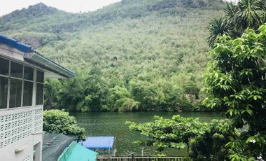 🏡 Luxury Riverside Home for Sale on the River Kwai Yai | 1 Rai | Ready to Move In | Only 15 Million Baht
📍 Near Erawan Waterfall, Kanchanaburi