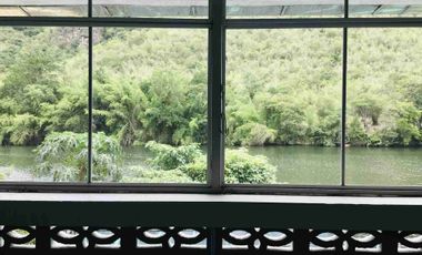 🏡 Luxury Riverside Home for Sale on the River Kwai Yai | 1 Rai | Ready to Move In | Only 15 Million Baht
📍 Near Erawan Waterfall, Kanchanaburi