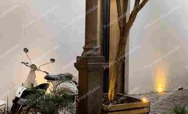 Loft Amueblado en renta, Centro Puebla. Zaguán 515