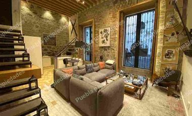 Loft Amueblado en renta, Centro Puebla. Zaguán 515