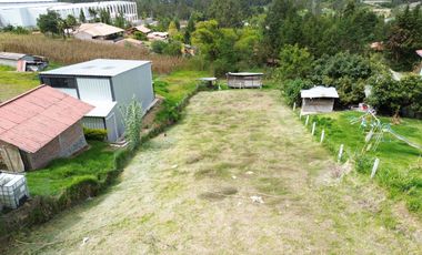 En venta terreno en Azogues sector Zumbahuayco.