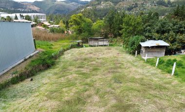 En venta terreno en Azogues sector Zumbahuayco.