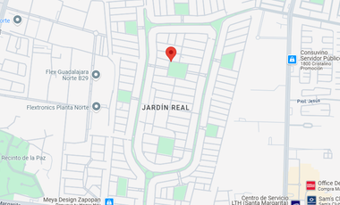 Casa ubicada en colonia Jardín Real Zapopan Jalisco. Con 5 recamaras 7y 321m2. A unos minutos de Plaza Real Center.