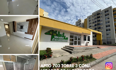 SE ARRIENDA APTO 703 TORRE 3 CONJ. MIRADOR DE ALGARROBOS (NEIVA-HUILA)